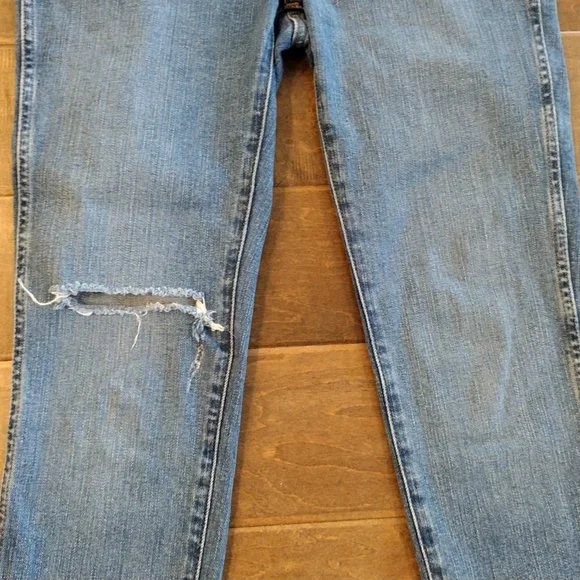 MADEWELL 10" High-Rise Skinny Jean, dark wash, 28 - Picture 7 of 14